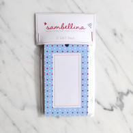 Sambellina Blue Multi Dot Gift Tags - Pack of 12