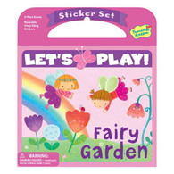 Peaceable Kingdom Let's Play Sticker Book Fairy Garden