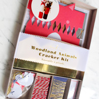 Meri Meri Woodland Animals Make Your Own Cracker Kit - Pack of 10