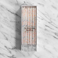 Meri Meri MULTICOLOUR FLECKS Pastel Confetti Candles, Pack of 16