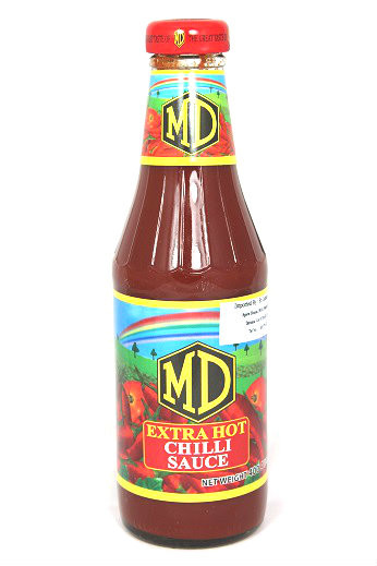 md extra hot chilli sauce 400g