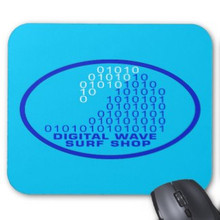 DWSS Logo Mousepad (Arial Blue)