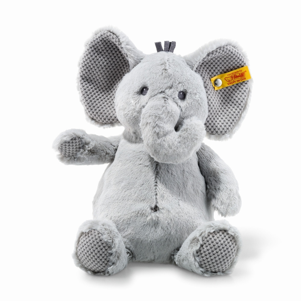 Benny the Elephant with Gift Box by Steiff EAN 084096 