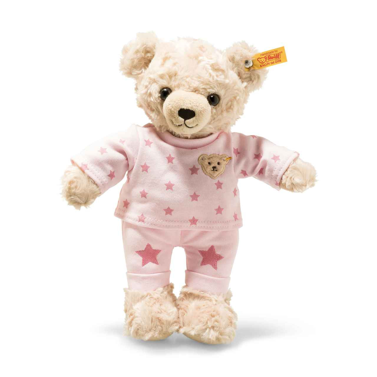 teddy bear with pajamas