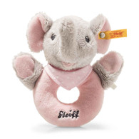 Trampili Elephant Plush Rattle Ring, Pink EAN 241703