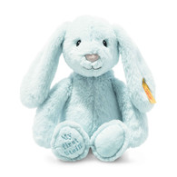 My First Steiff Hoppie Rabbit, Blue EAN 242335