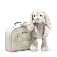 Hoppie Rabbit in Suitcase, 10 Inches, EAN 080968