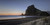 Lion Rock, West Coast, Auckland, NZ,  sunset beach & seascape - landscape photo print for sale.