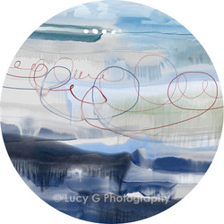 ROUND WALL DECAL - 'Winter Wonders'