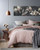 Magnolia wall art canvas above bed