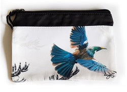'NZ Flying Tui'' art purse