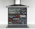 900x750mm DIY glass splashback blackboard / collage