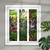 NZ Tui, Kingfisher and Kereru - tropical framed artwork