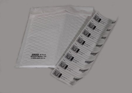Helicopter Grease Sampling Kit Labels and Return Envelope