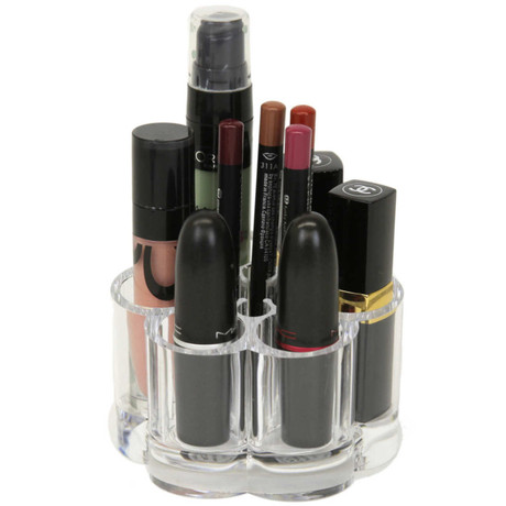 Acrylic Flower Makeup Organizer - Main