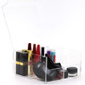 Acrylic makeup organizer open
