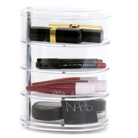Tiered Acrylic makeup organizer