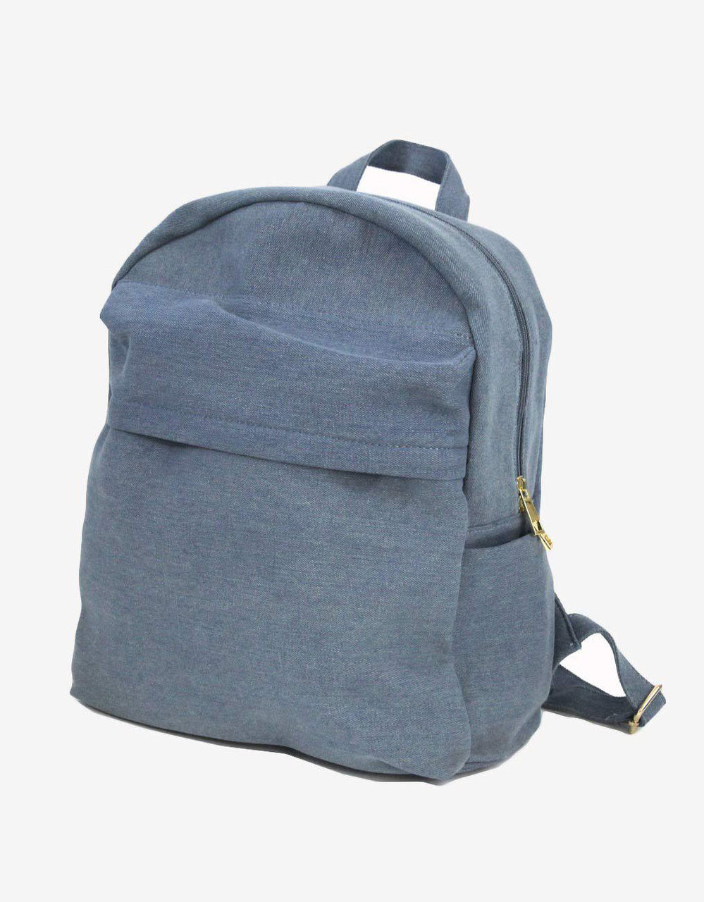 blue jean backpack