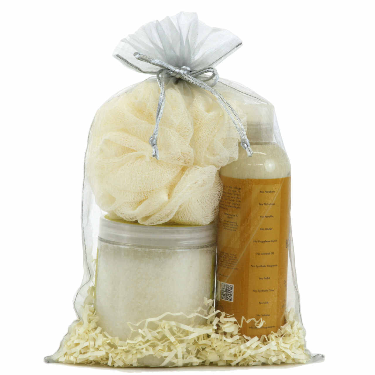 large silver gift bags