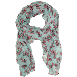 Scottish Terrier Dog Print Scarf