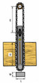 Mortise Chains, Links, Bars, and Sprockets