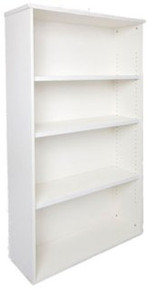 Rapid Span White Bookcase