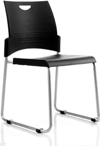 Pronto Visitor Chair - Skid Base   ** Minimum Order - 8 Chairs