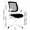 Rio Mesh Back Office Chair - Medium Back with Arms