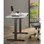 Ergovida 1200mm x 600mm Sit Stand Desk EED-822D