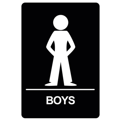 BRS-08 Restroom Sign - BOYS