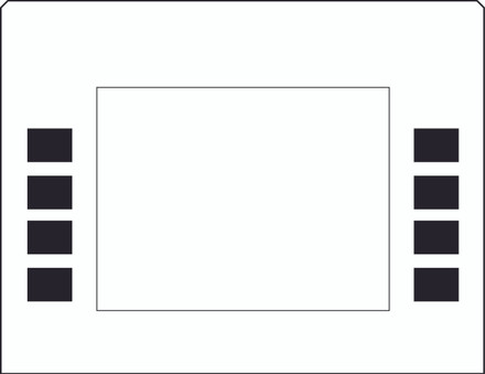DG8-PNER-C01 Monochrome Soft Key Overlay