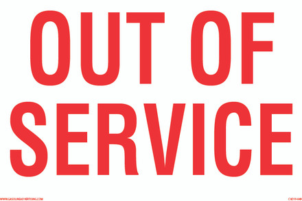 CVD19-049 - OUT OF SERVICE