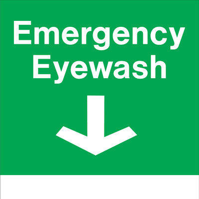 CAS-HTZ6 - 18" x 18" Metal - Emergency Eyewash...