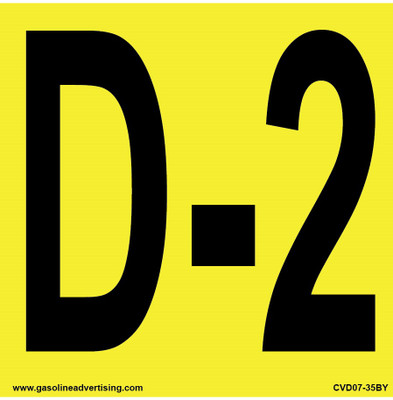 CVD07-35BY - 2-D Decal