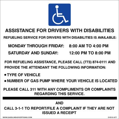 CVD15-077 - ASSISTANCE FOR DRIVERS...