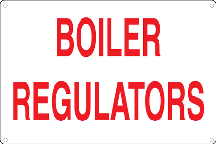 CAS18-053 - 6" x 4" Metal - Boiler Regulators
