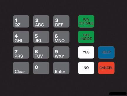 GA-T18724-1104 Keypad Overlay