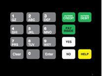 GA-T18724-1131 Keypad Overlay