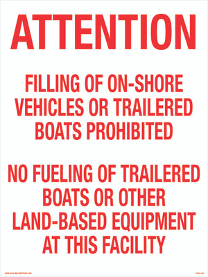 CAS21-084 - 12" x 16" Metal - ATTENTION FILLING OF ON-SHORE