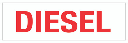 CAS20-087 - DIESEL Aluminum Sign
