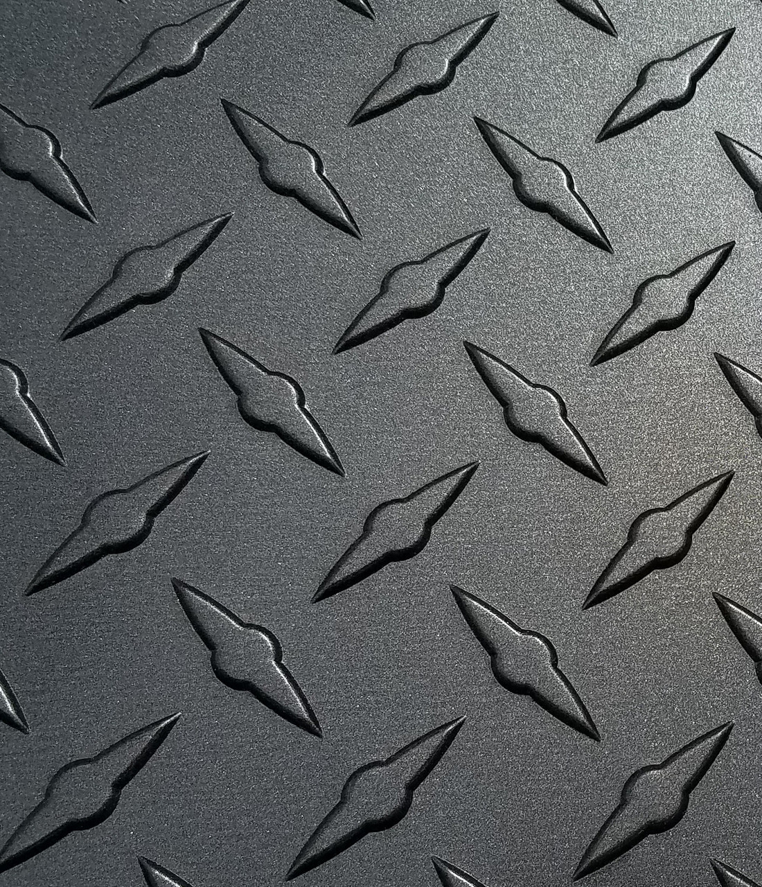 Gunmetal Gray Diamond Plate Aluminum Sheet Cutsmetal