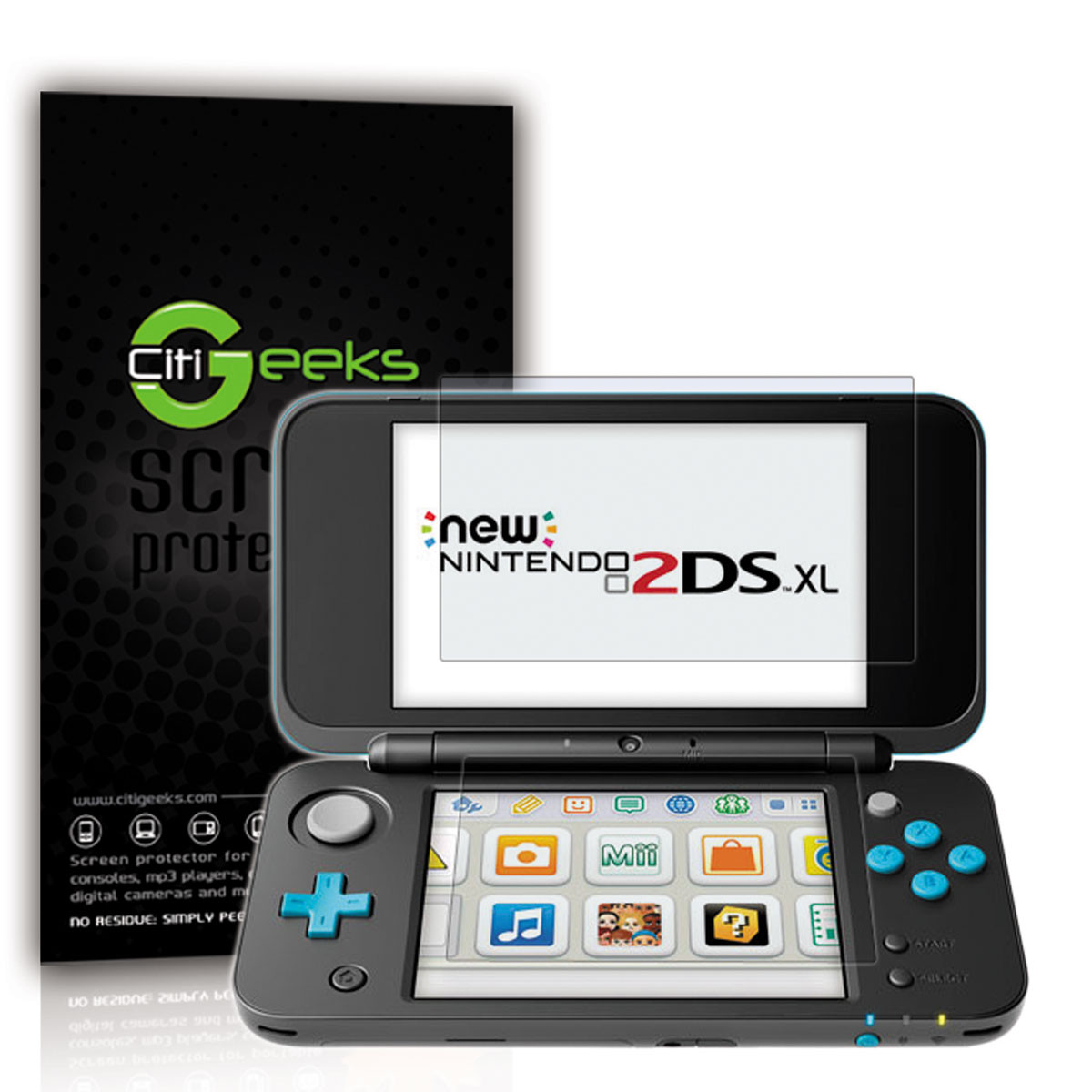 Screen Protector For Nintendo 2ds Xl Citigeeks
