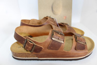 Plakton sandal 175113 Nubuck leather Roble(tan)