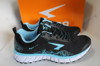 Sfida Cosmic black/lt blue lace up LADIES