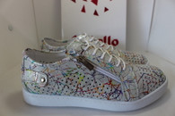 Cabello EG17P lace up shoe white lightning