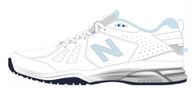 Womens New Balance Cross Trainer W624  White