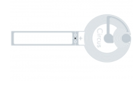 SMARTRAC Circus Tamper Loop NFC Wet Inlay (NXP NTAG213 TT)