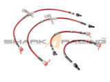 2019+ Veloster Tuix Goodridge Braided Brake Hose Kit1