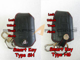 2010-2015 Tucson Leather Smart Key Holder