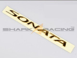 06-10 Sonata Gold-Plated Emblem